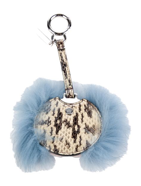 where to buy fendi fur keychain|fendi card holder keychain.